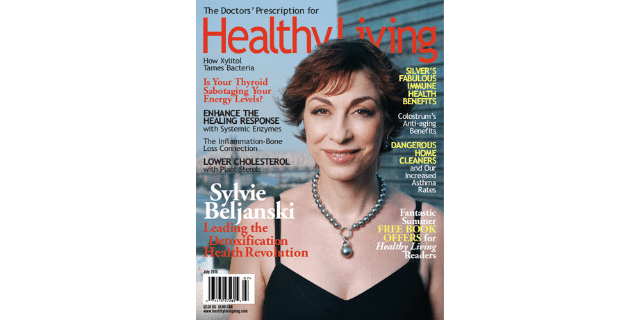 Healthy Living Magazine Cover