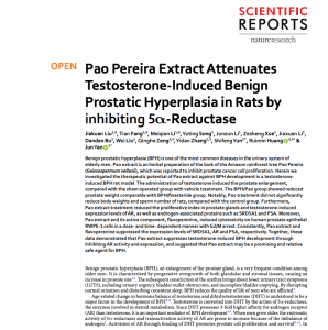 Scientific Reports Pao Pereira Reduces BPH