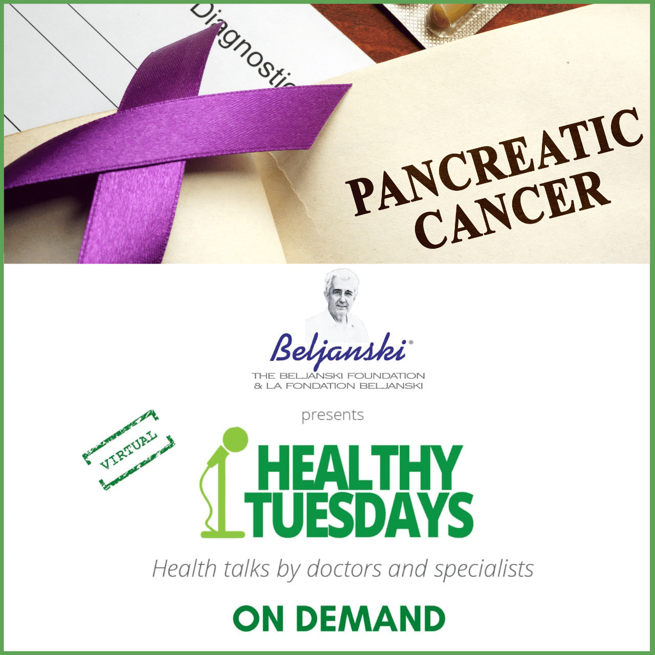 pancreatic cancer on demand event