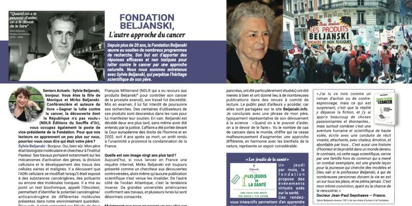 seniors actuels beljanski foundation