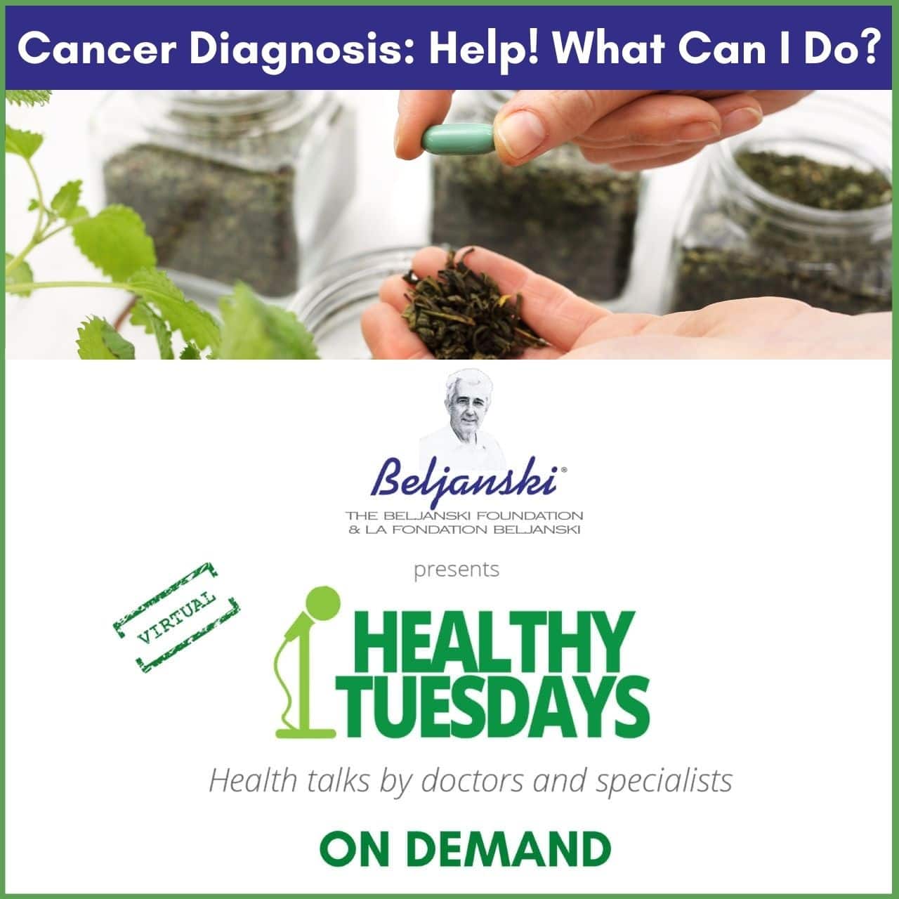 Cancer diagnosis: Help! What can I do?