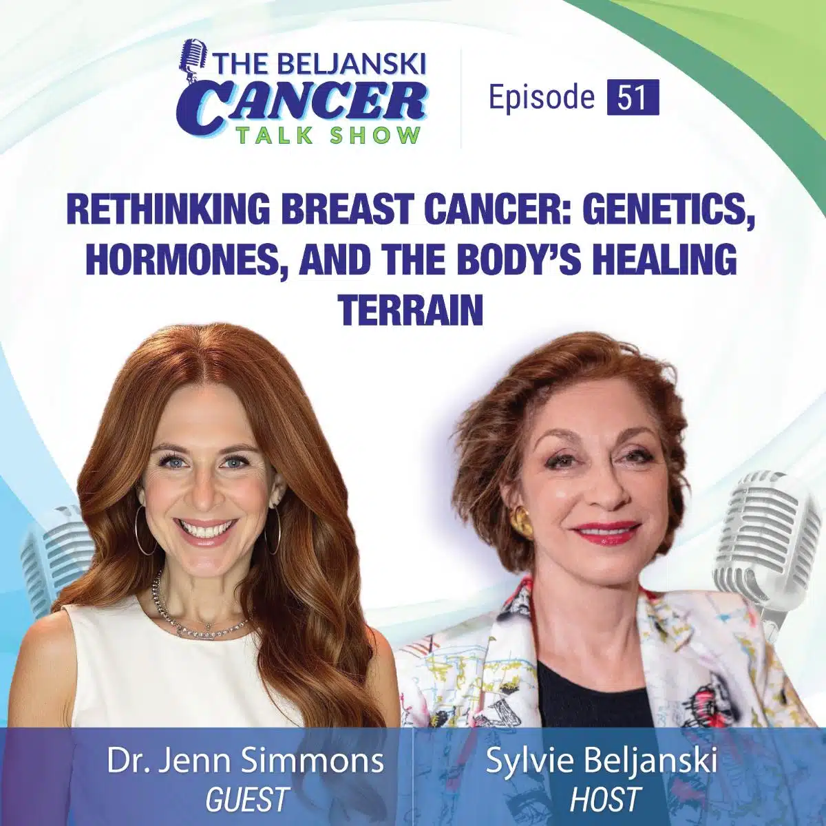 Episode 51: Rethinking Breast Cancer: Genetics, Hormones, and the Body’s Healing Terrain